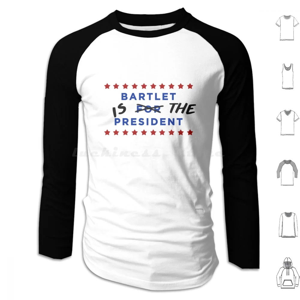 Bartlet-это телефон с длинным рукавом президент западного крыла Bartlet Tww Западное