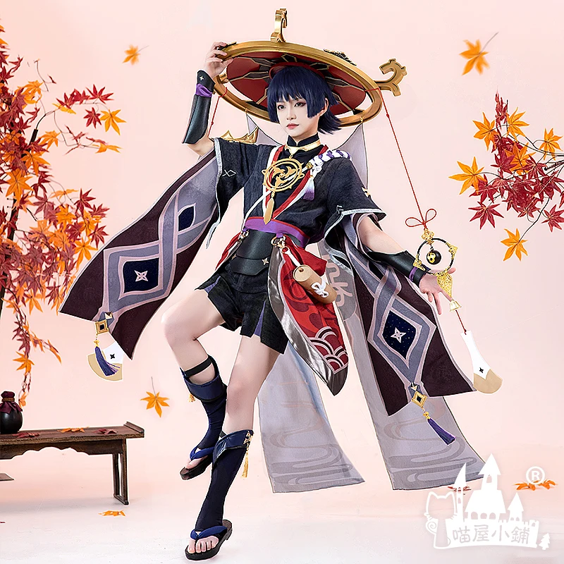 

Anime Game Genshin Impact Scaramouche Battle Uniform Handsome Party Outfit Cosplay Costume Halloween Men Free Shipping 2022 New