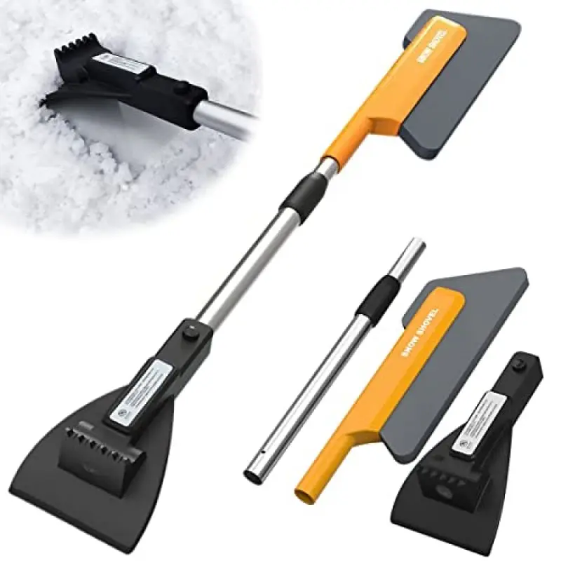 

Car Multifunctional Snow Shovel Auto Windshield Window Snow Cleaning Scraping Tool Winter Ice Scraper Shovel Snow Removal Brush