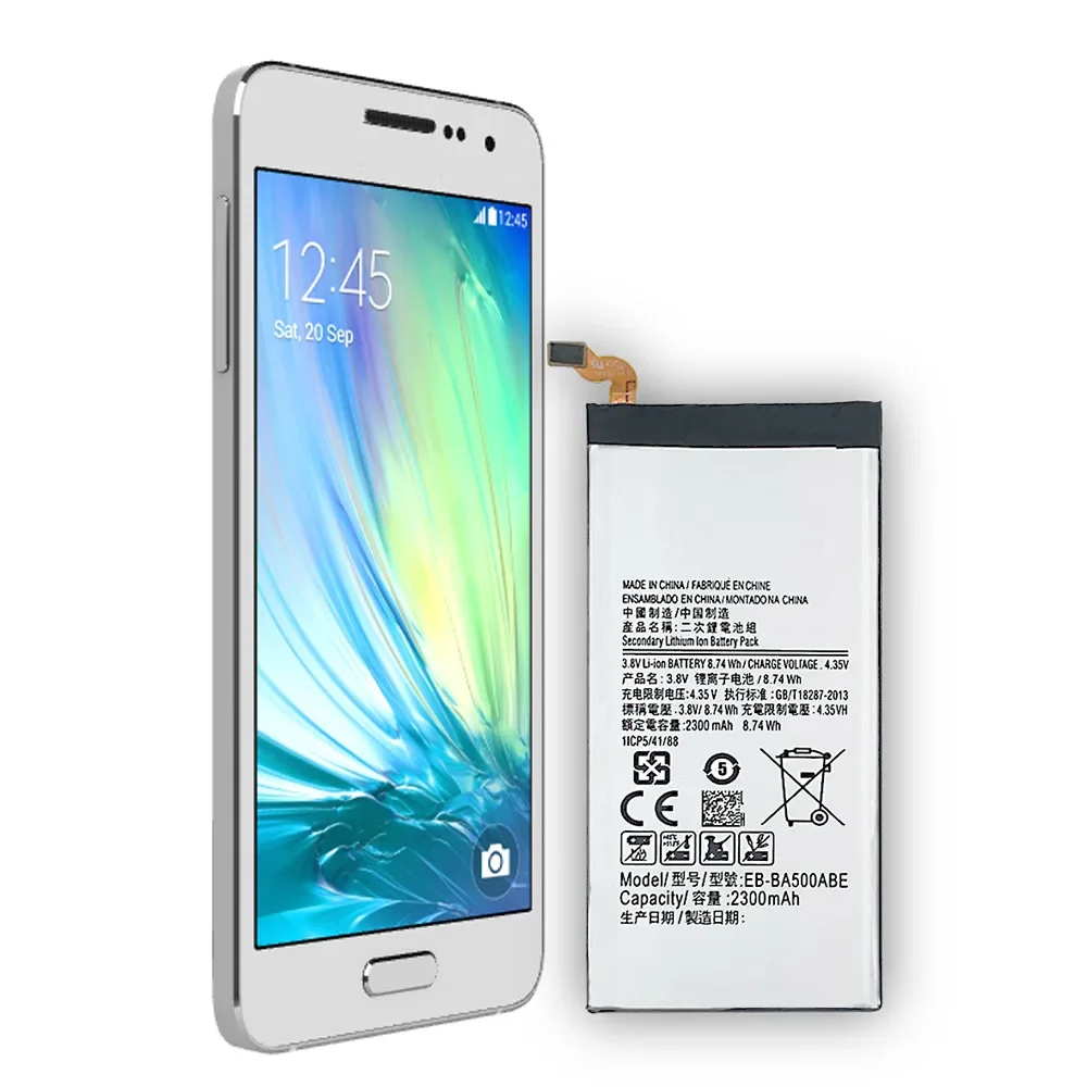 Сменный аккумулятор EB-BA500ABE для Samsung Galaxy A5 2015 Edition A5009 A500 SM-A500F A500F A500K SM-A500FU A5000 A500M
