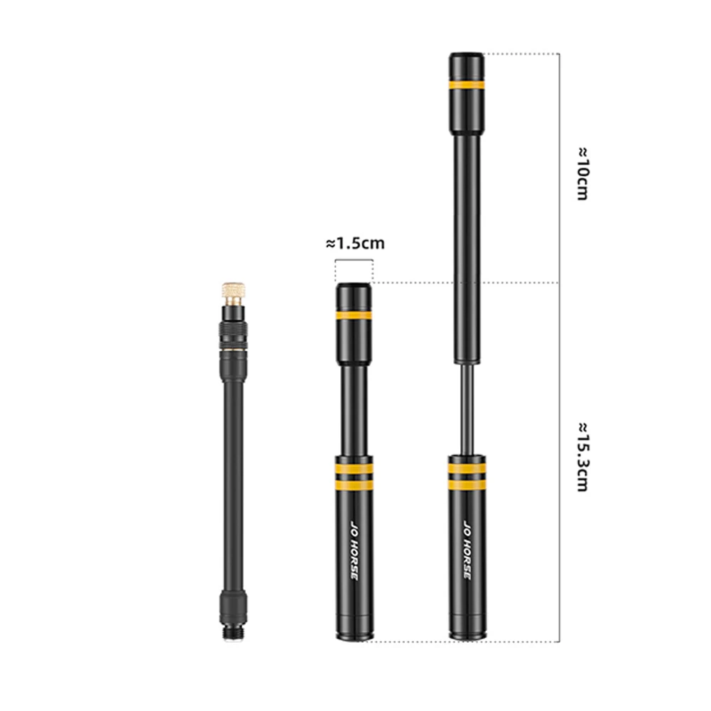 

Esigned For Inflating Mountain Bike's Front And Rear Forks, Bike And E-bike Tyres *300 PSI For Quick Inflation, Time And Labor