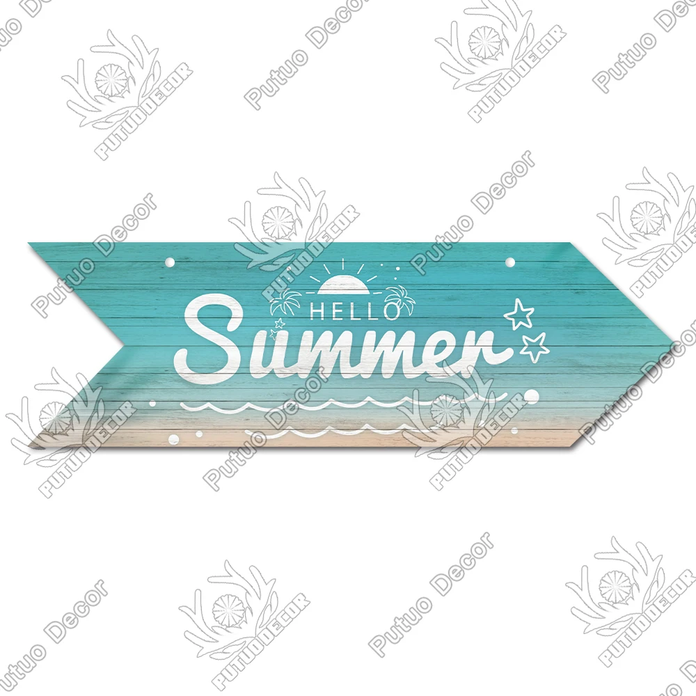 

Деревянный знак стрелки Putuo Decor