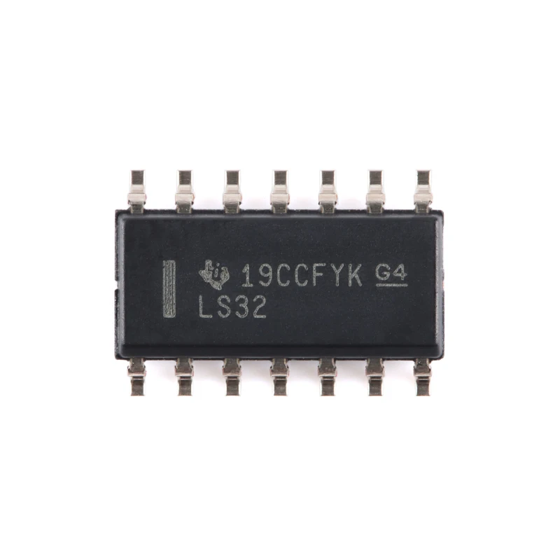 10 шт./лот SN74LS32DR SOP-14 маркировка; LS32 Логические ворота четырехъядерные 2-входные положительные или рабочие ворота температура: 0 C-+ 70 C