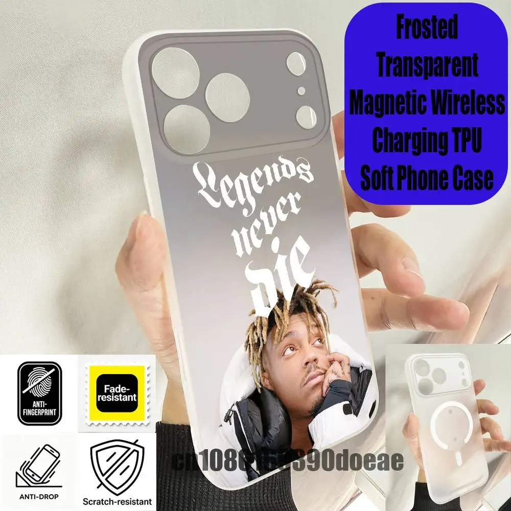 Фото Чехол для телефона J-Juice Legends Never Die W-WRLD для iPhone 12, 16, 11, 14, 13, 17, 15, Plus, E, Pro, Max, Air, Mini с беспроводной зарядкой и магнитным креплением №4