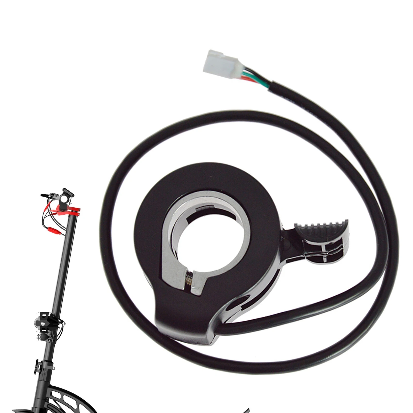 

Finger Throttle Durable Electric Scooter Accelerator Fits Nine Electric Scooter ES1 ES2 Comfortable Grip Easy To Install