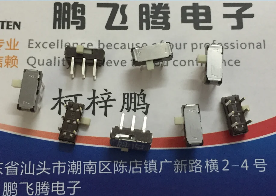 20 шт./партия, миниатюрный выключатель японский ALPS SSSS223200, 6-контактный 2-ступенчатый Электрический боковой выключатель