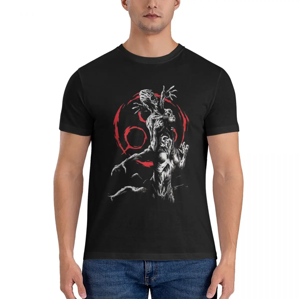 Мужские футболки Asphyxia Silent Hill бесшумная одежда из чистого хлопка с круглым