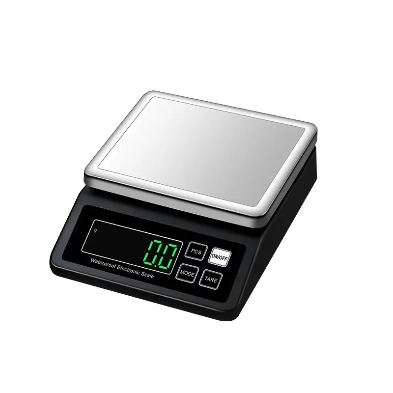Полностью водонепроницаемые кухонные весы с зарядкой от USB электронные из