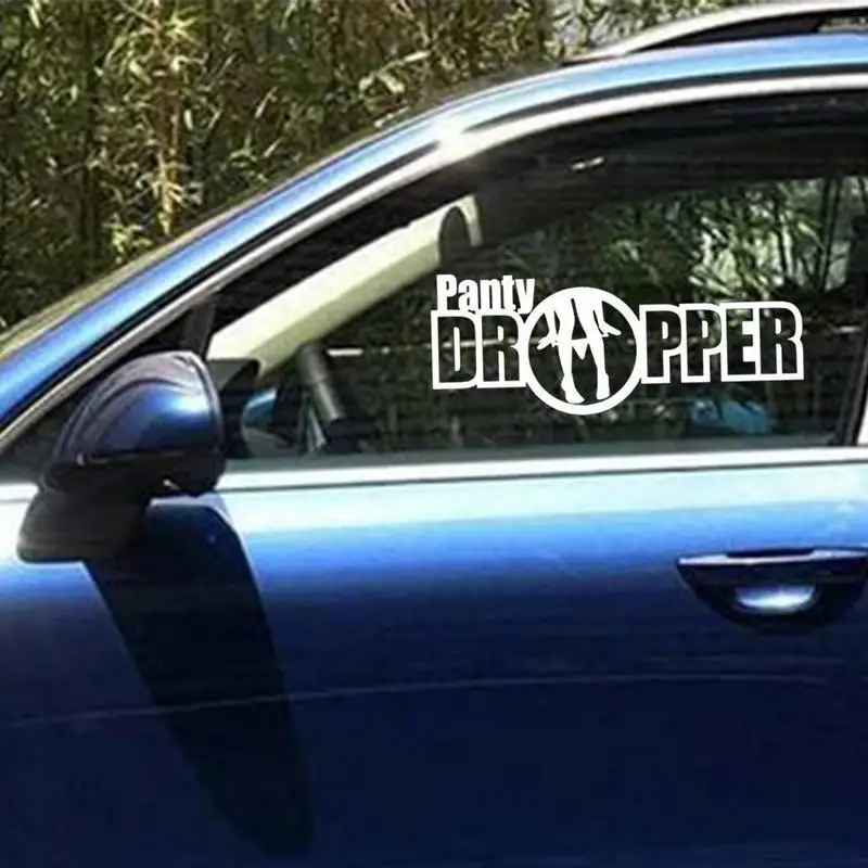 Трусики с пипеткой наклейка сексуальная девушка шутка забавная автомобильные