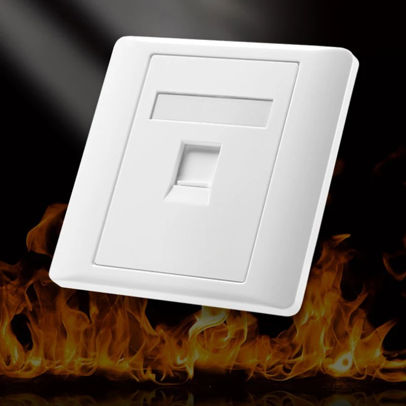 Экономичная однопортовая Двухпортовая сетевая панель 86 информация о шести типах