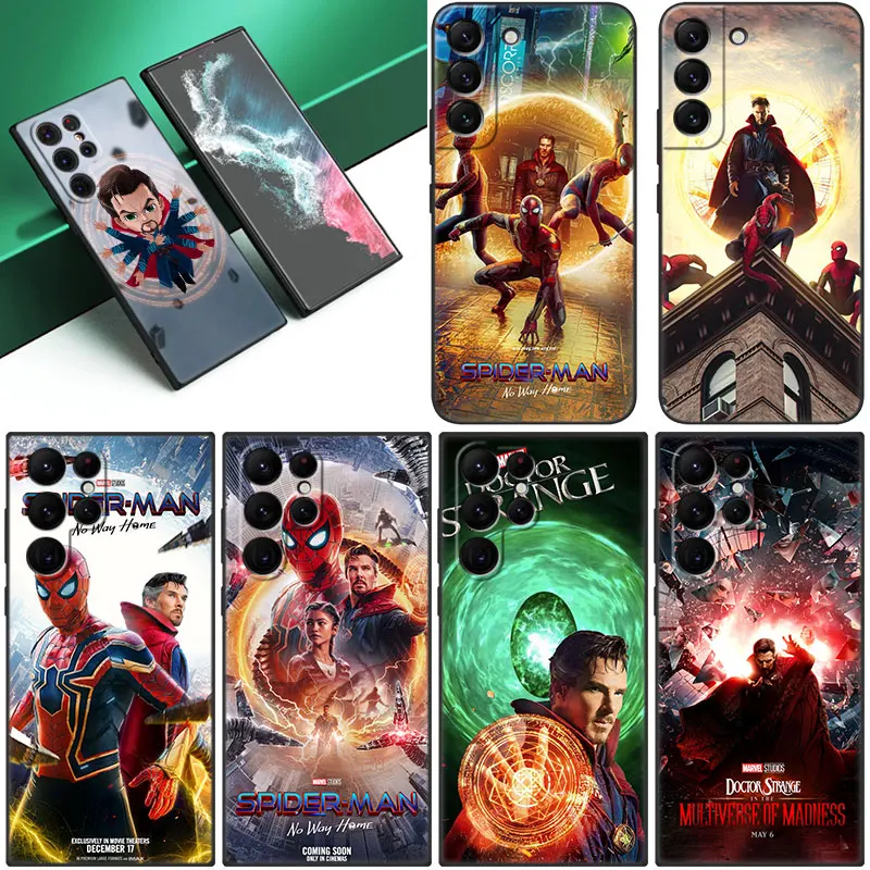 Чехол Доктор Странный для телефона Samsung Galaxy S23 S22 S21 Ultra S20 FE 5G S10E S10 Lite S8 S9 Plus S7 Edge, черный чехол