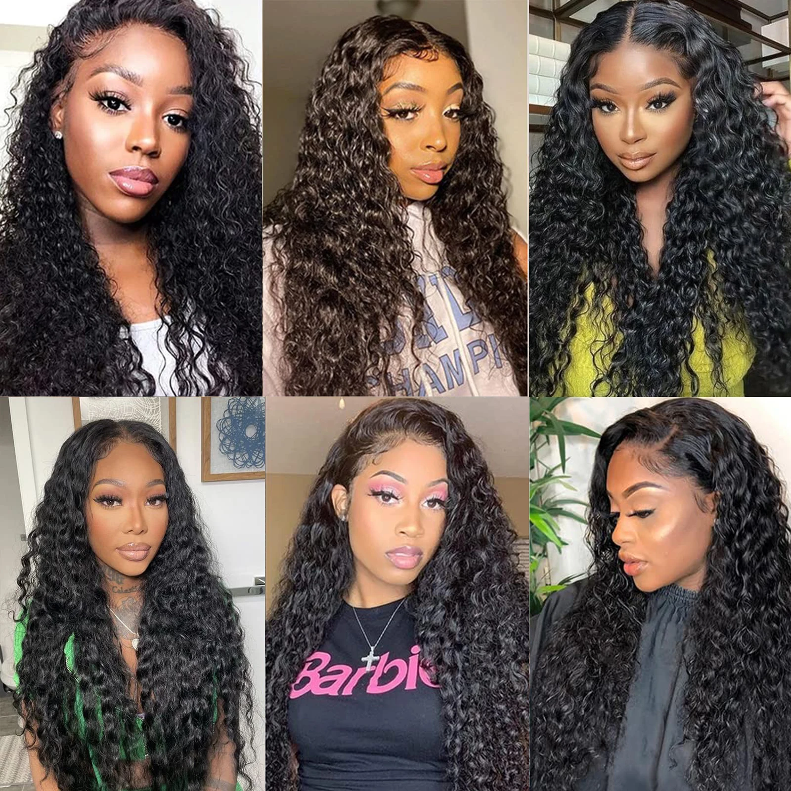 xbeauty бразильские 100% натуральные волосы волнистая текстура глубокая волна 1/3