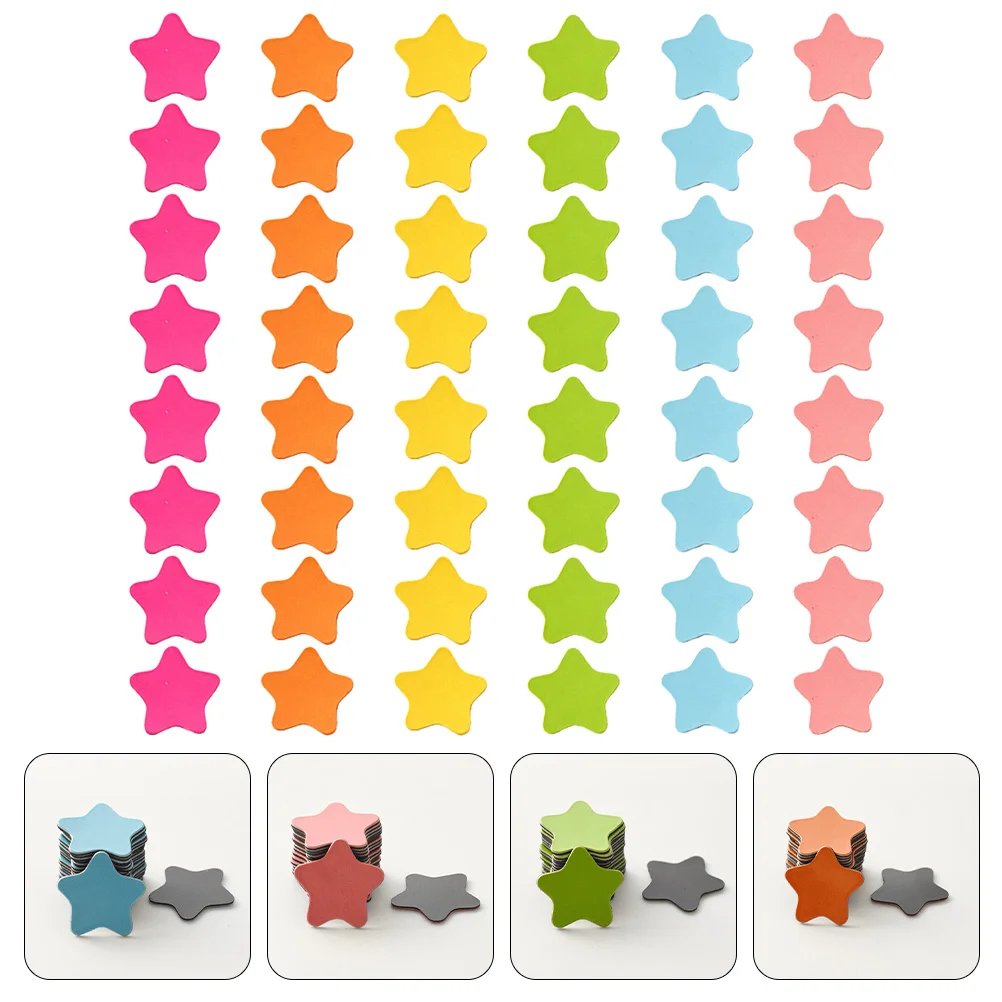 

Magnetic Stickers Kitchen Love Tiles Small Fridge Magnets Star-shaped Blackbboard