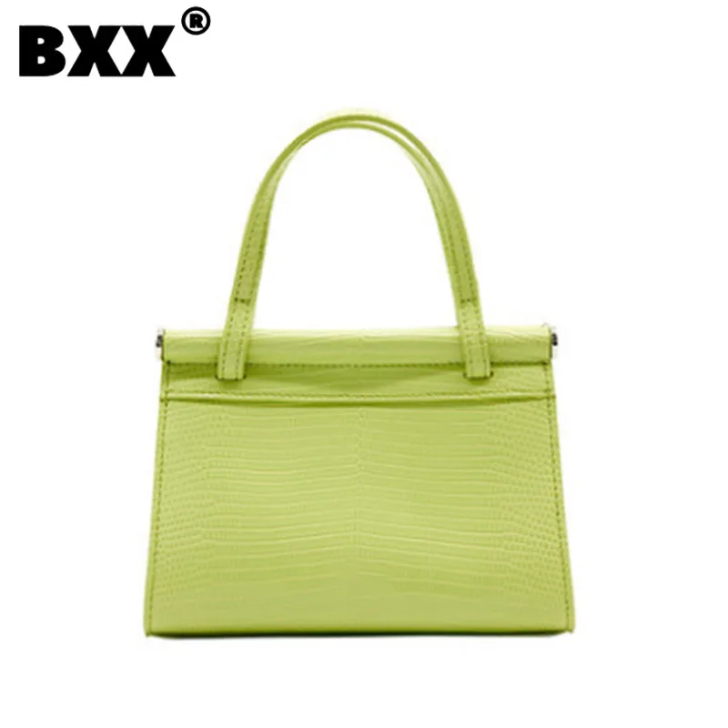 

[BXX] Fashion Women's Handbag Animal Print Detachable Chain Crossbody Bag Solid Color Hasp Simple Messenger Bags 2023 New 8CY687