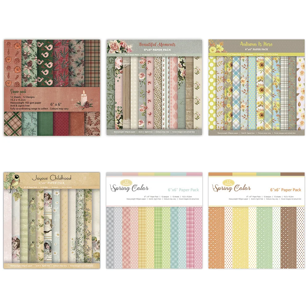 

12 листов винтажный цветочный Печатный фон для скрапбукинга бумажные подкладки для журнала Unk искусство ручной работы декоративные бумажные для поделок бумажные поделки