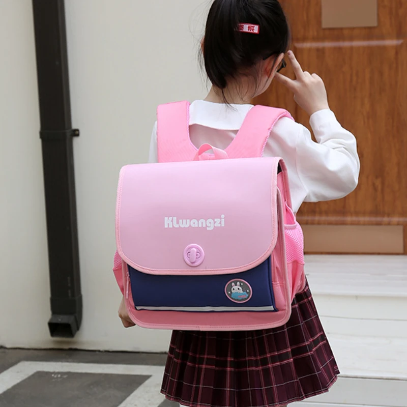 Grades 1-3 Cartoon Horizontal Dinosaur Backpack for Children 2022 New Girl Boy Student British Style Breathable School Bags Hot