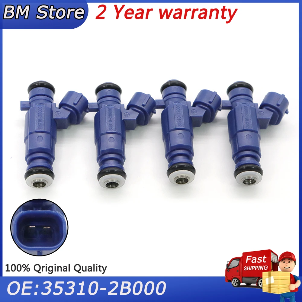 Car Fuel Injector Nozzle 35310-2B000 Fit For Hyundai i20 i30 Kia Cee'D 1.4L 2007-2018 353102B000 Car Fuel Injector Nozzle 35310-2B000 Fit For Hyundai i20 i30 Kia Cee'D 1.4L 2007-2018 353102B000