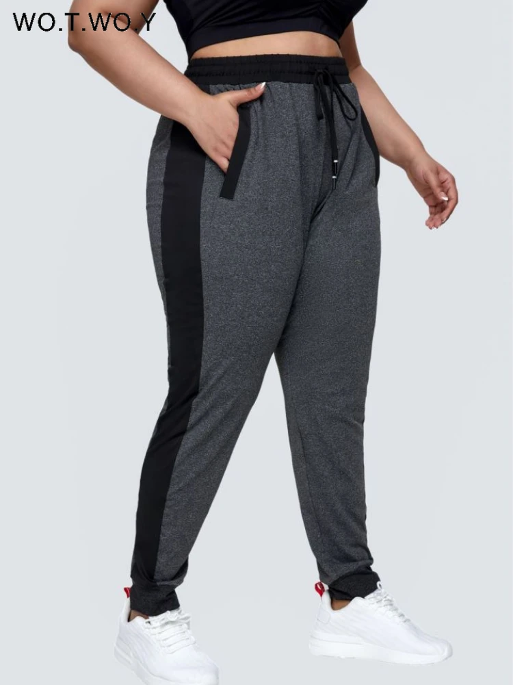 

Женские брюки-карандаш Wo. T. W o.y, повседневные серые брюки с завышенной талией, с карманами, весна-лето 2022