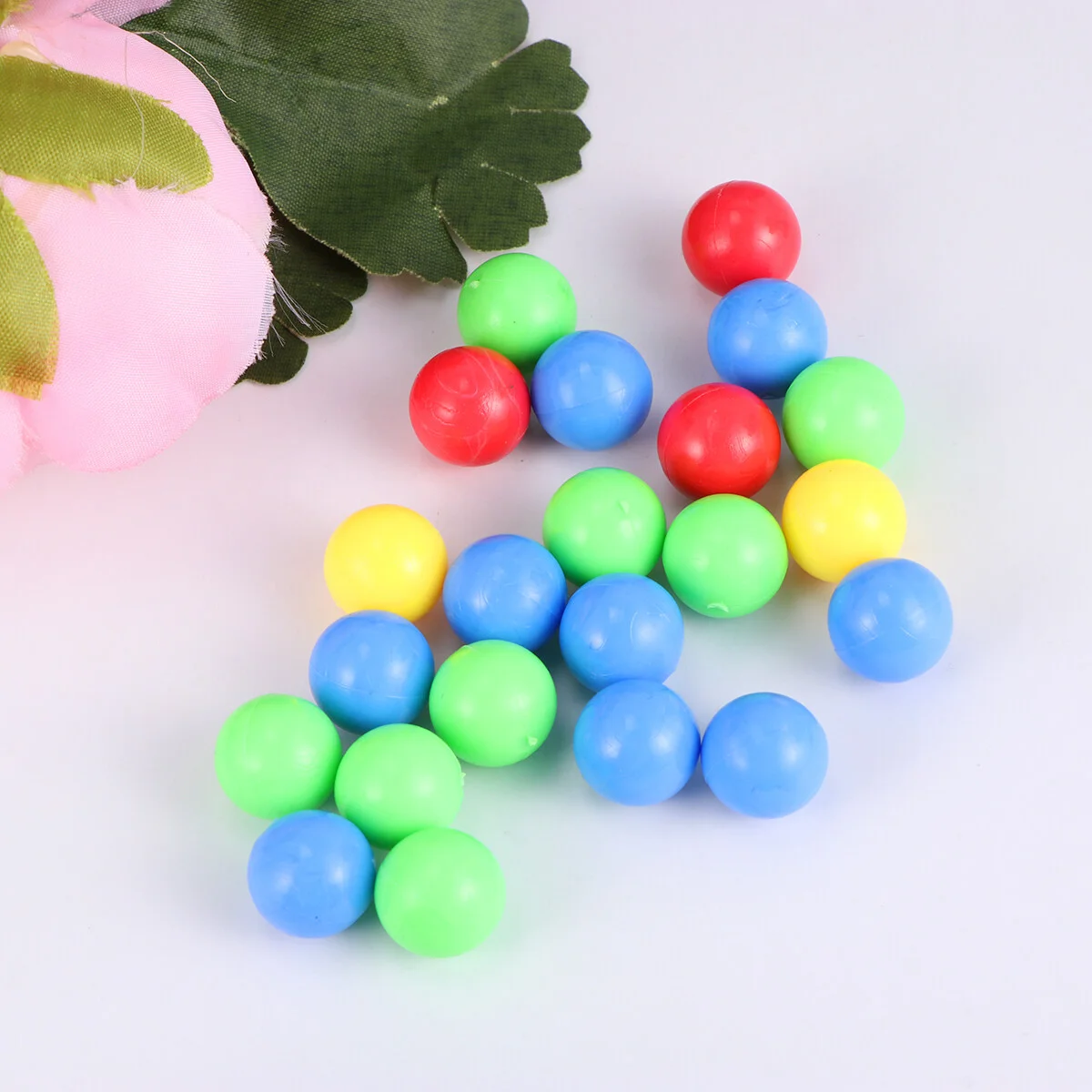 

About 120pcs Beads Game Replacement: Colorful Bead Game Balls Replacement Marbles Balls Compatible for Hungry