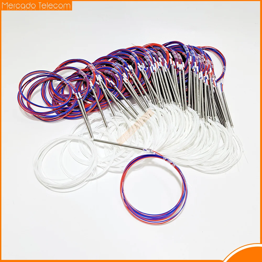 10 шт./лот 1/99 2/98 30/70 40/60 50/50 разные типы 1x2 0,9 мм несбалансированный соединитель оптоволоконный FBT сплиттер, без разъема