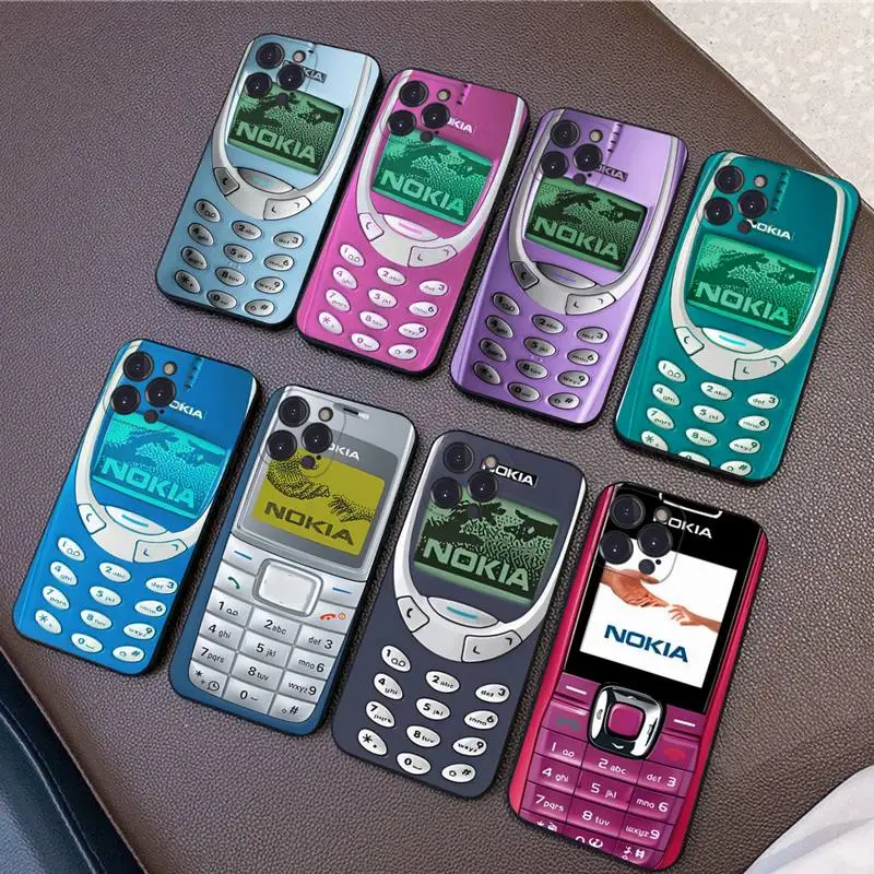 

N-Nokia Phone Case For iPhone 11 8 7 6 6S Plus X XS MAX 5 5S SE 2020 XR 11 pro DIY capa