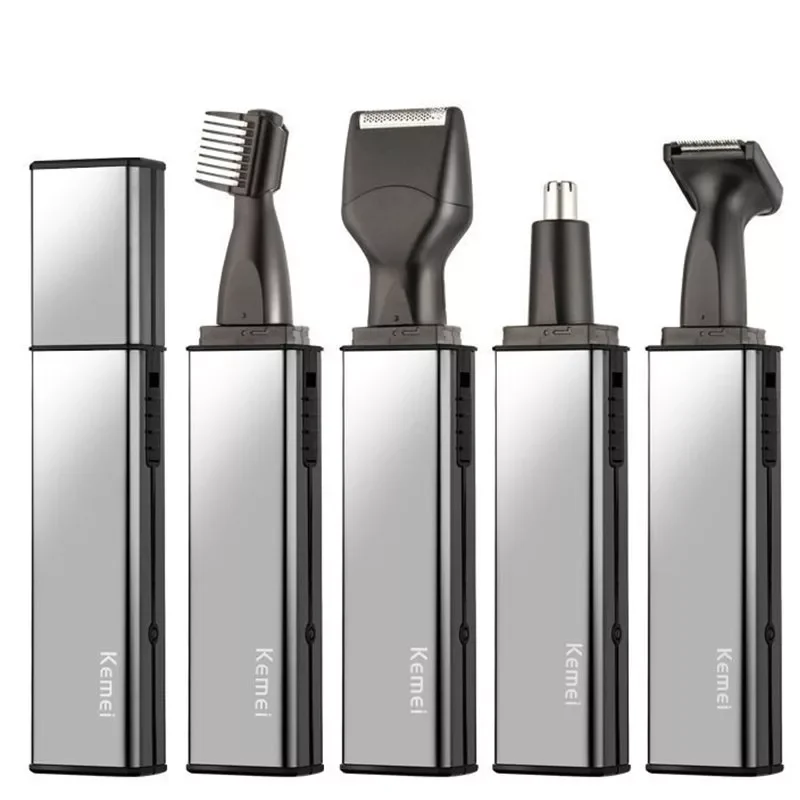 

All in one grooming kit electric shaver rechargeable hair trimmer beard eyebrow face ear nose facial shaving machine for men
