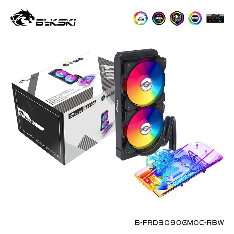 

Bykski Water Cooling Kit For GIGABYTE Geforce RTX 3080 GAMING,EAGLE,VISION OC,3090 Turbo,5V,With Back Plate,B-FRD3090GMOC-RBW