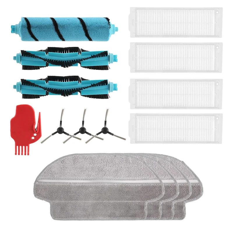

Main Brush Mopping Cloth Washable Filter Side Brush for Xiaomi Viomi SE V2 V2PRO V-RVCLM21B V3 Robot Vacuum Cleaner