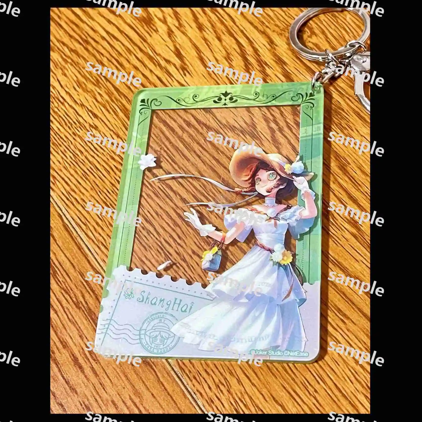 Брелок для ключей с персонажами аниме Эмма Вудз Эли Кларк