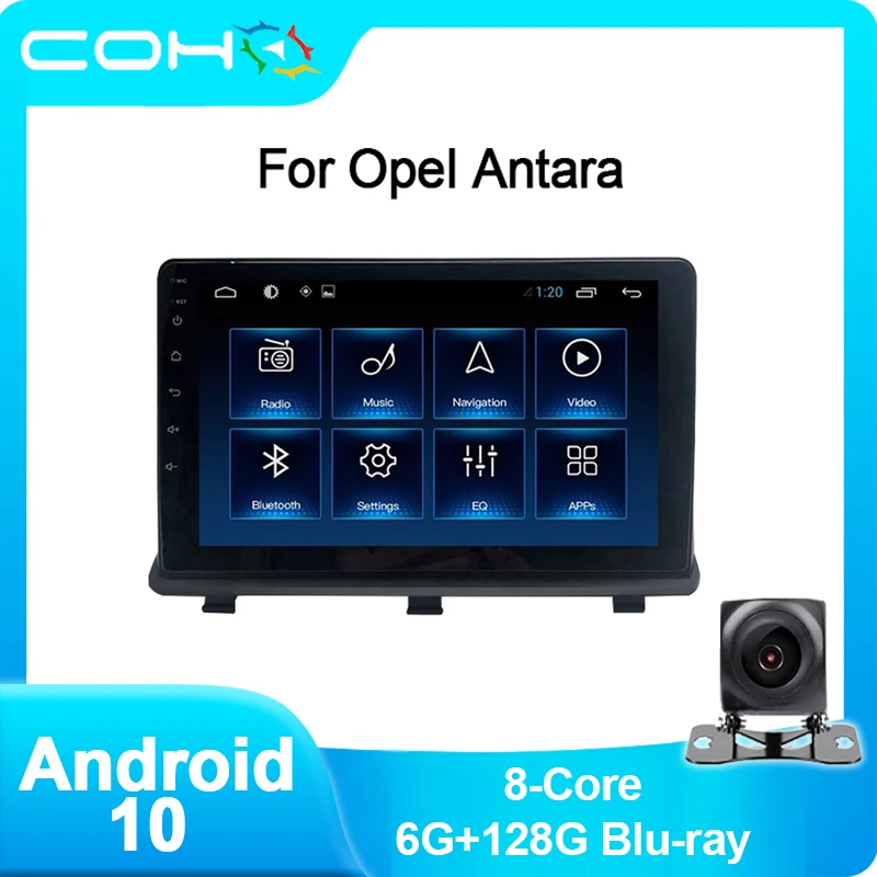 

COHO For Opel Antara Bluetooth Multimedia Player Car Navigation Radio Android 10.0 8-Core 6+128G
