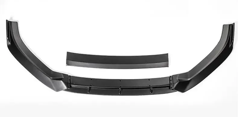 4 шт./компл. ABS картина из углеродного волокна передний бампер спойлер для губ