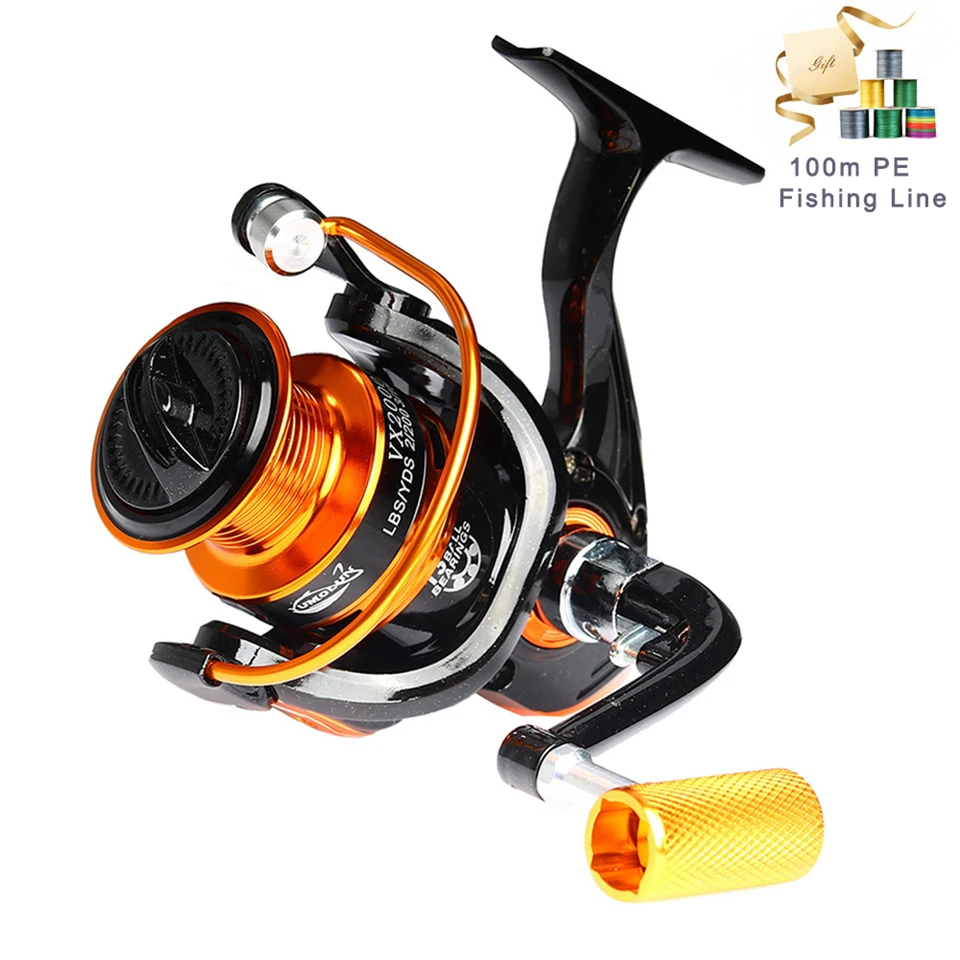 

Металлическая катушка, спиннинговая Рыболовная катушка серии 1000-7000, аксессуары 13BB, передаточное число 5,1: 1, рыболовные снасти, рыболовная катушка для ловли карпа