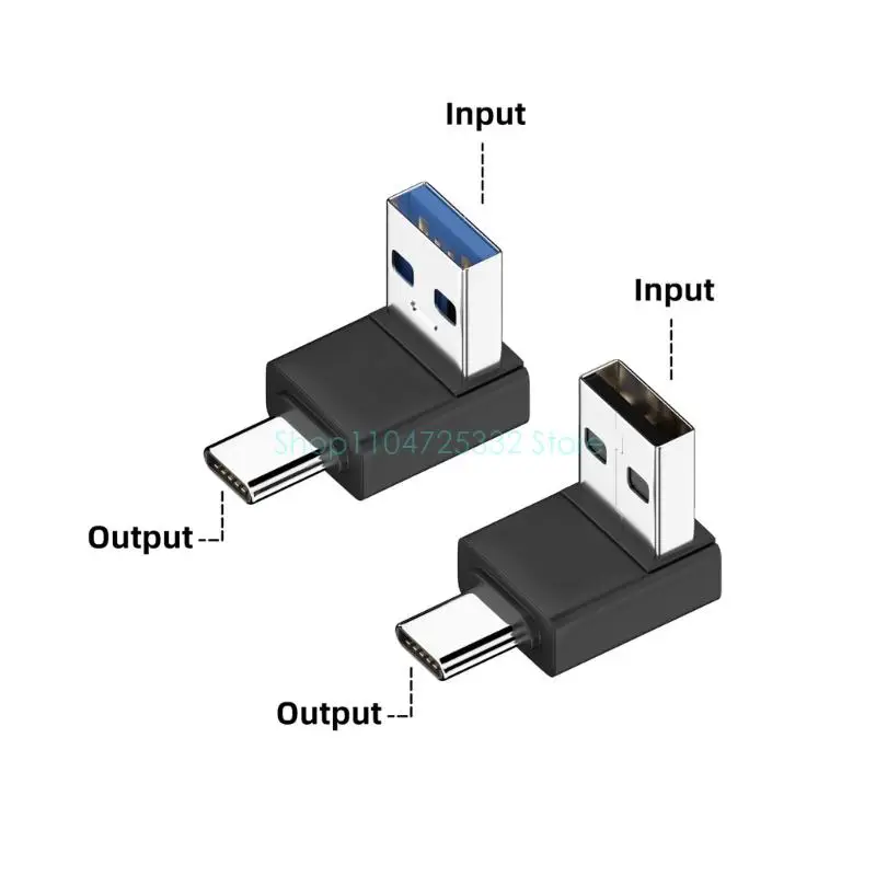 Фото Адаптер USB C для ноутбука, быстрая передача данных, подключение традиционных USB -устройств к портам типа C №5