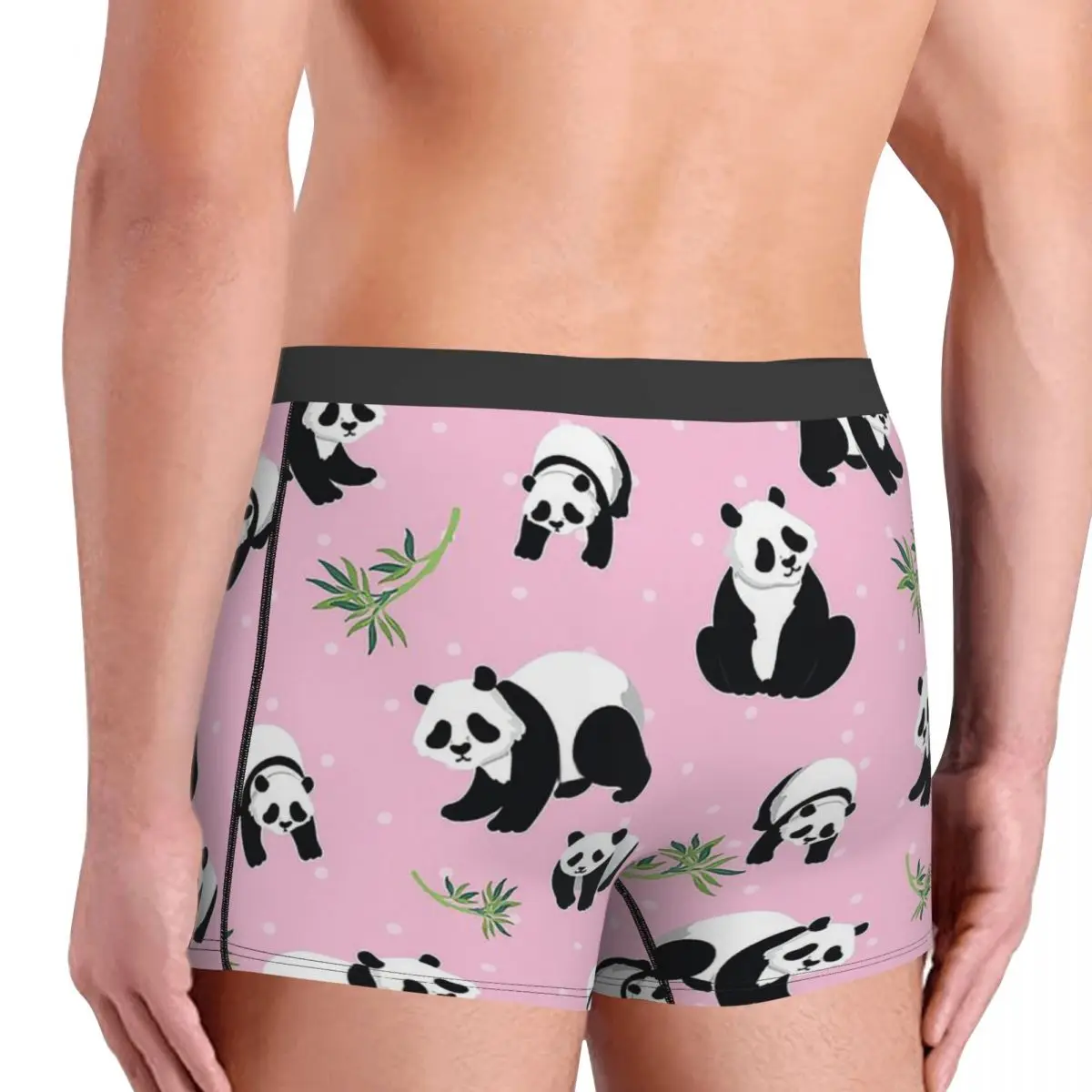 Женские трусы с изображением животных панды дышащие мужское нижнее белье
