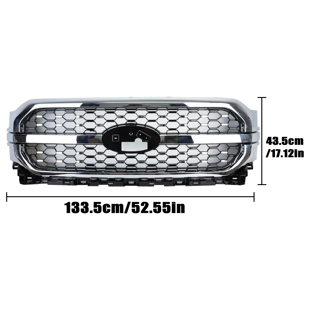 Решетка для переднего бампера Ford F150 2021 2022 2023