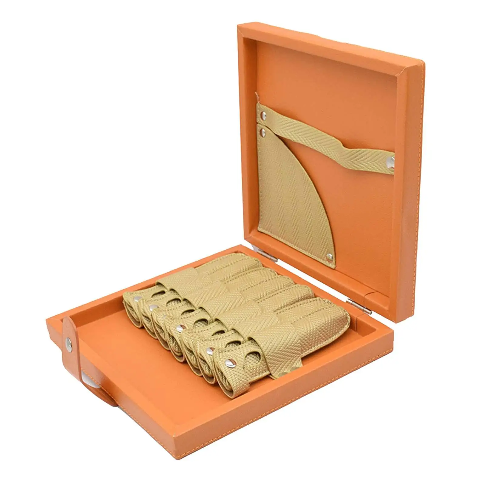 

Hair Stylist Scissor Holder Pouch Case PU Leather Multipurpose Stylish