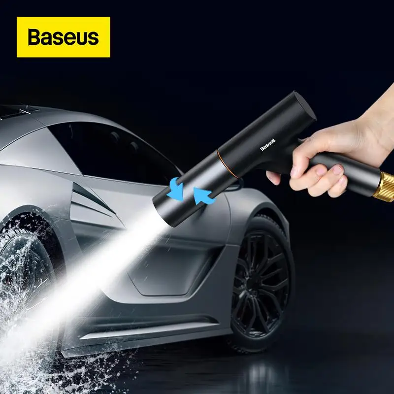 

Baseus Car Washer Gun High Pressure Water Washer Spray Nozzle Cleaner For Auto Home Garden Wash Cleaning Car Washing Accessories