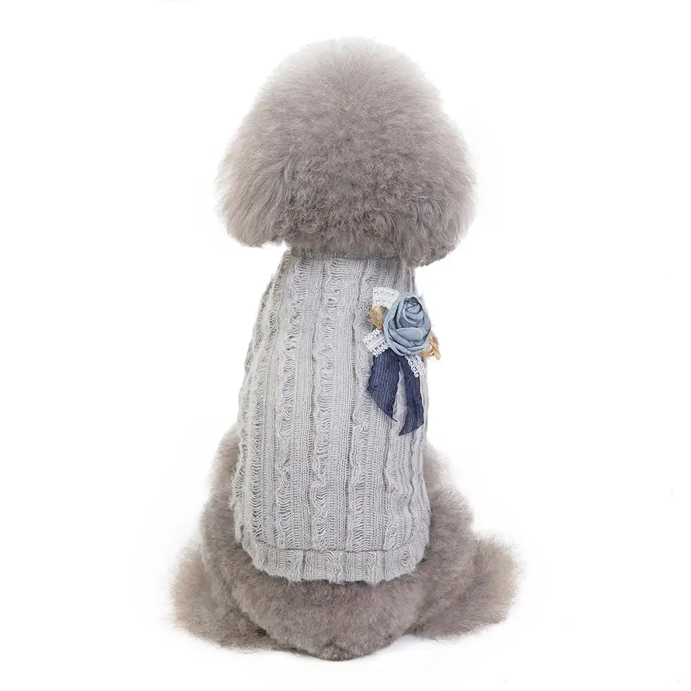 

Лидер продаж, толстовки для домашних животных, пальто, Классическая изящная вязаная одежда для собак и кошек, пальто для домашних животных с...