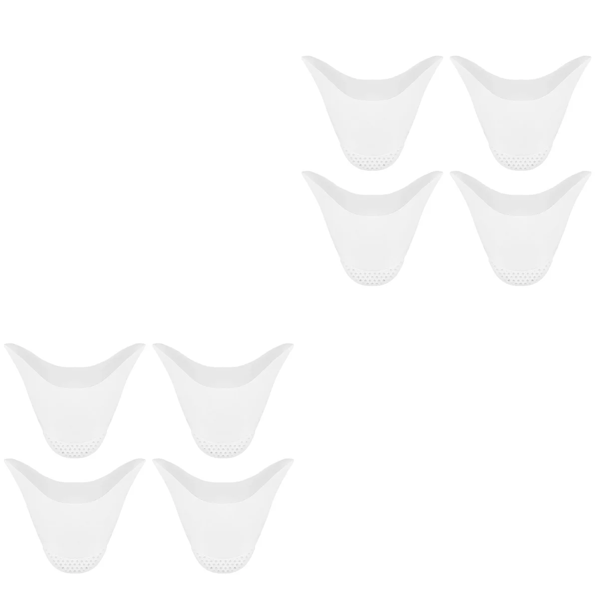 

4 Pairs High Heels Toe Cover Pads Toes Covers Shoes Protectors Cushion Silicone Sleeves Caps Boots Foot Pointe Ribbon