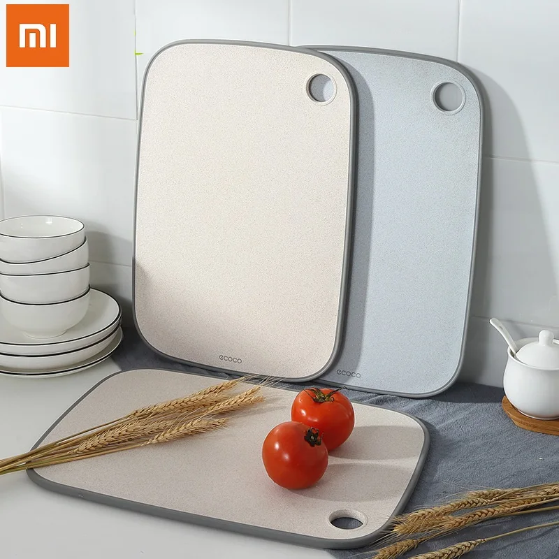 

New Xiaomi Ecoco Eco-friendly Wheat Straw and PP Anti-mildewplastic Household Kitchen Fruit Vegetable Chopping Cutting Board