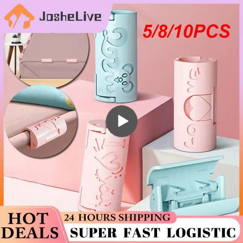 

5/8/10PCS /set Plastic Quilt Clamp Bed Cover Clamp Non Slip Quilt Cover Gripper Fasteners Multifunction Bed Sheet Holder