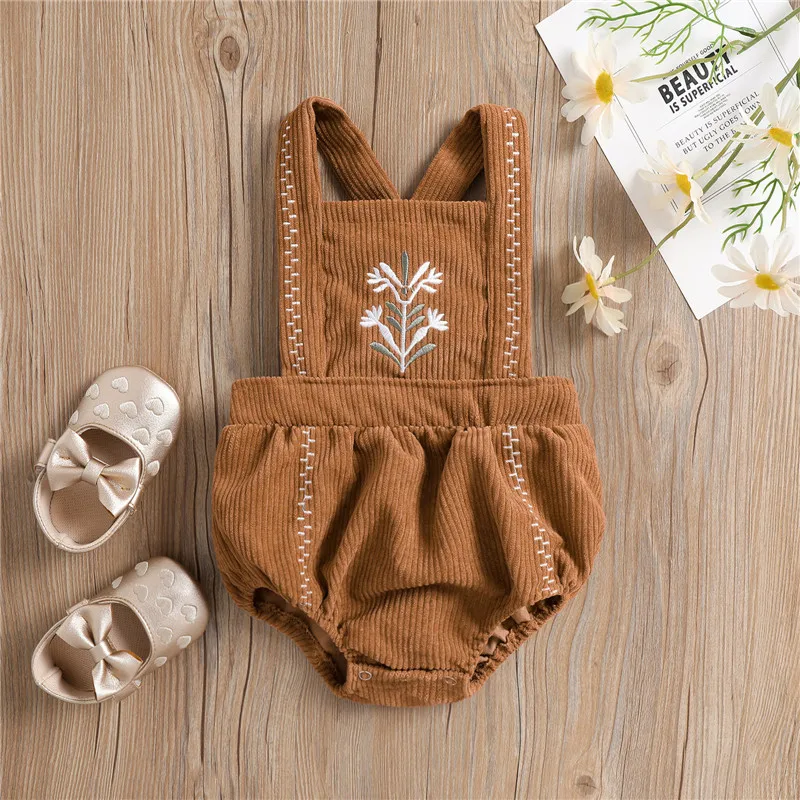 Детский хлопковый комбинезон без рукавов |