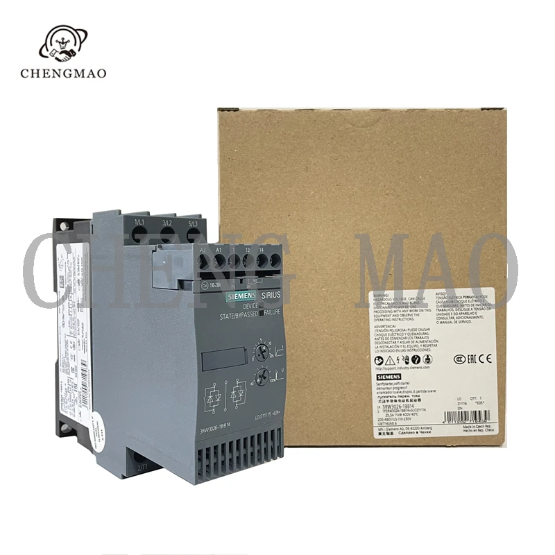 

Новый оригинальный Siemens Soft Start 3RW3018-1BB04 3RW3026-1BB14 3RW3026-1BB04