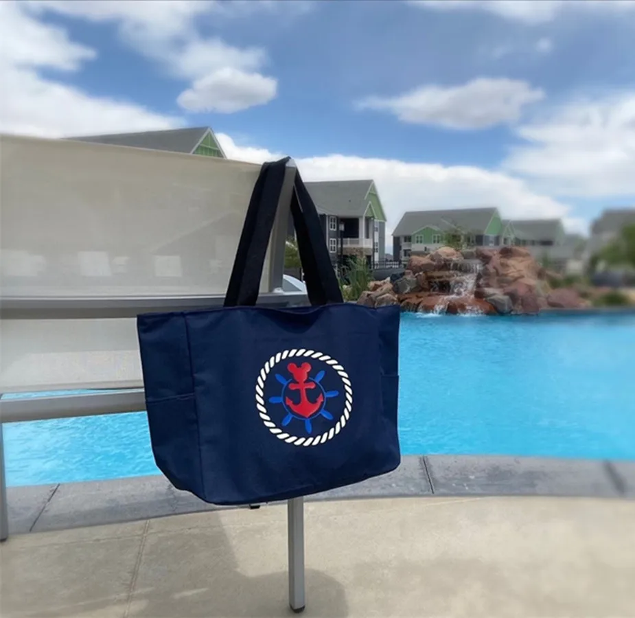 

Personalized Cruise Tote Bag with Zipper | Magic Zippered Tote Bag | Cruise Bag | Wonder Boat Bags