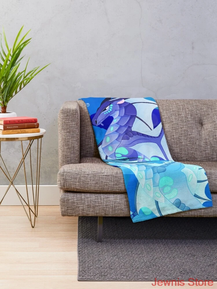 Одеяло Крылья огня цунами и риптид супермягкое одеяло с принтом для семьи машины