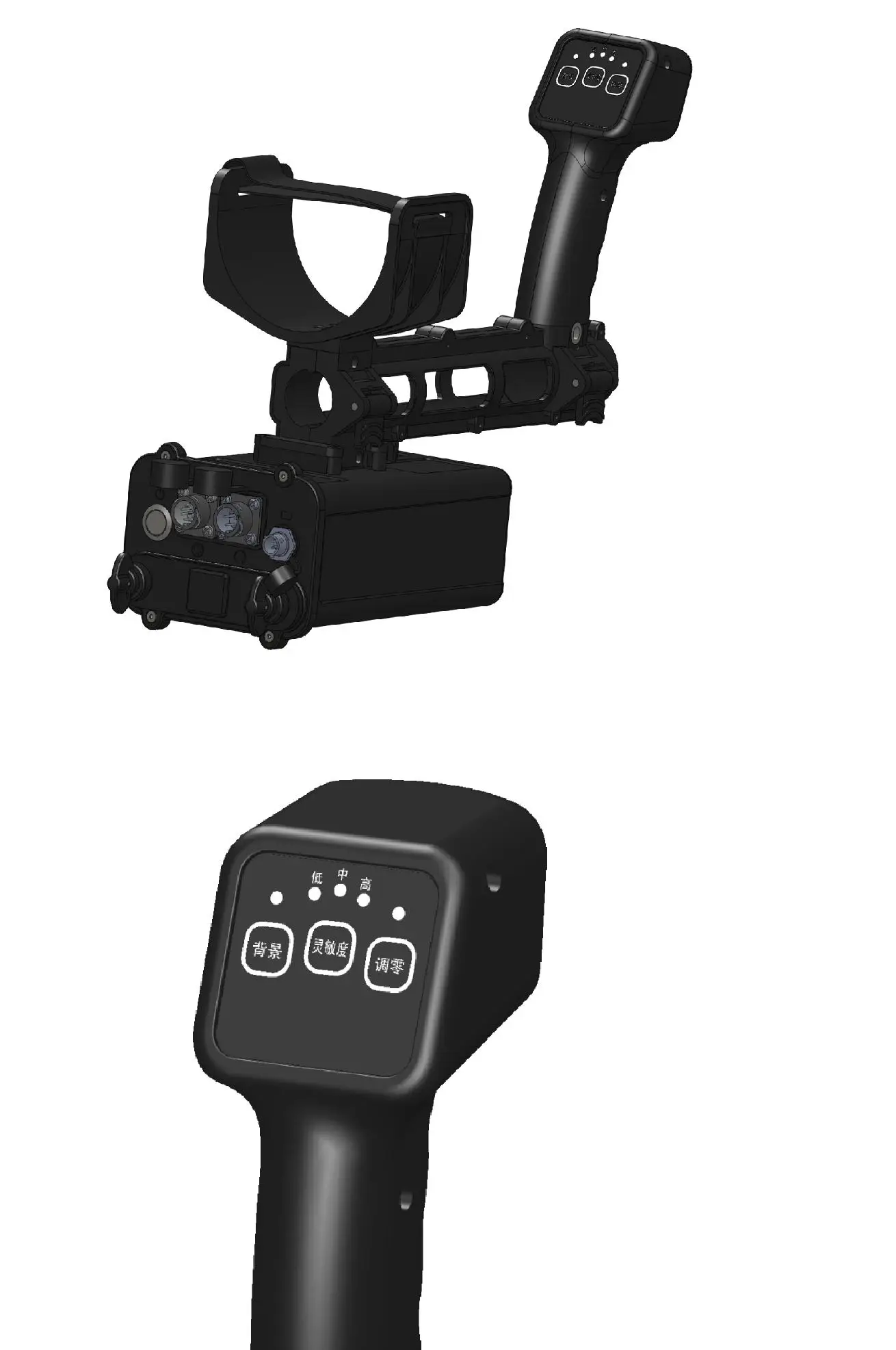 Двухчастотный промышленный металлоискатель для взрывоопасных шахт