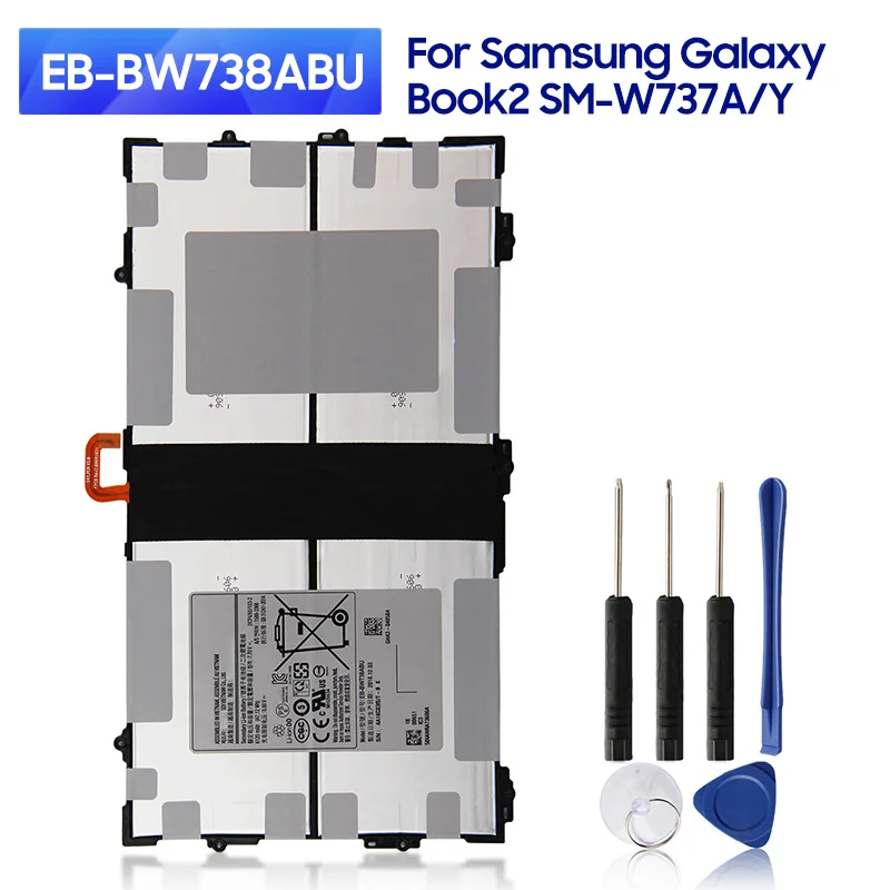 

Replacement Battery EB-BW738ABU For Samsung Galaxy Book2 SM-W737A/Y W737 6120mAh