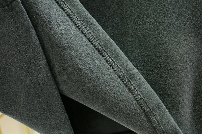 New Contrast Color Autumn Winter Warm Sleepwear Tops Long Sleeve 1 Piece Pajamas Pullover Sleep Shirt Night Wears For Women