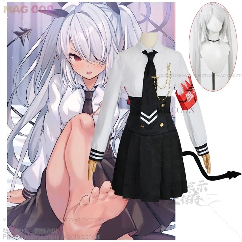 Аниме игра синий архив Косплей Костюм Shiromi Iori японский старшая школа Jk Униформа