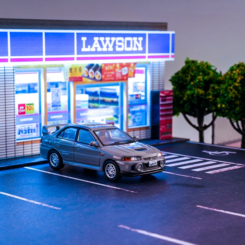 JKM 1/64 Игрушечная модель EVO IV Evolution 4 винтажная WRC ралли соревнование литые